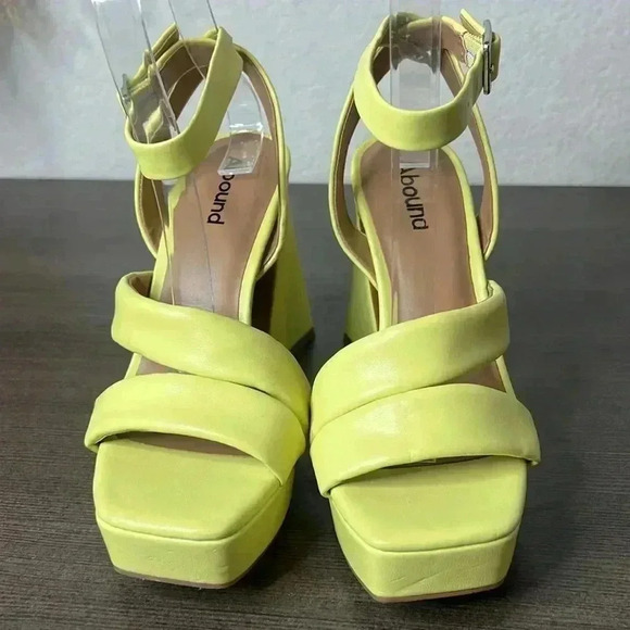 Abound Tracy Platform Sandals Size 5 - Picture 6 of 9